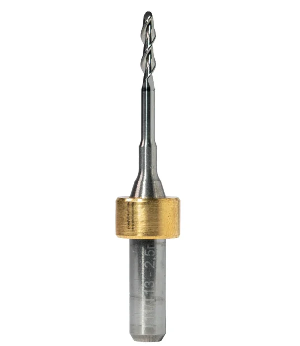 T11/T13 Milling tool - 2.5mm | 6mm Shank (PMMA, Wax, Peek, Zr) - Image 2
