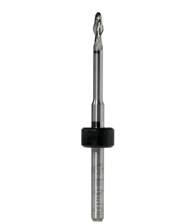T11/T13 Milling tool - 2.5mm | 3mm Shank (PMMA, Wax, Zr) - Image 2