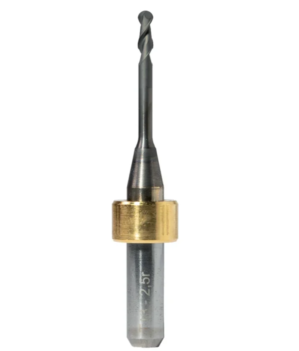 T13/T40/T50 milling tool - 2.5mm | 6mm shank (Diamond Coated) - Image 2