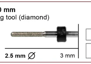 T21 Grinding tool - 2.5mm | 3mm Shank (Diamond coated)