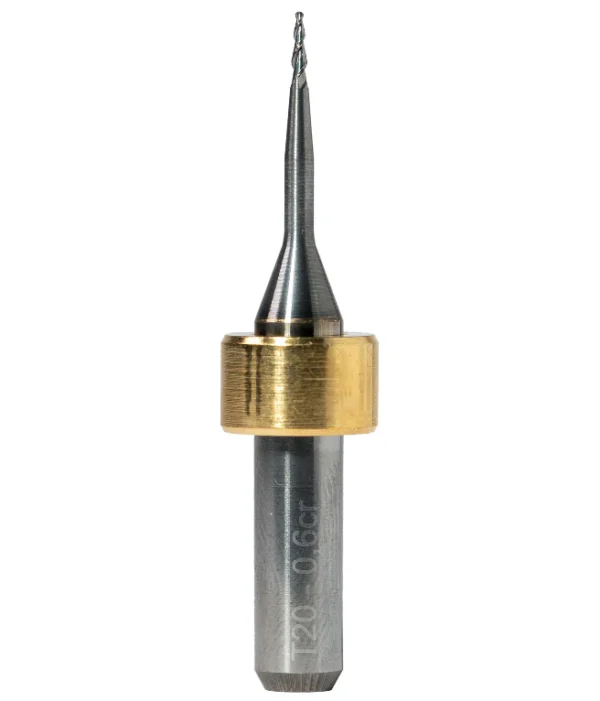 T20 milling tool - 0.6mm | 6mm Shank (Conical) - Image 2