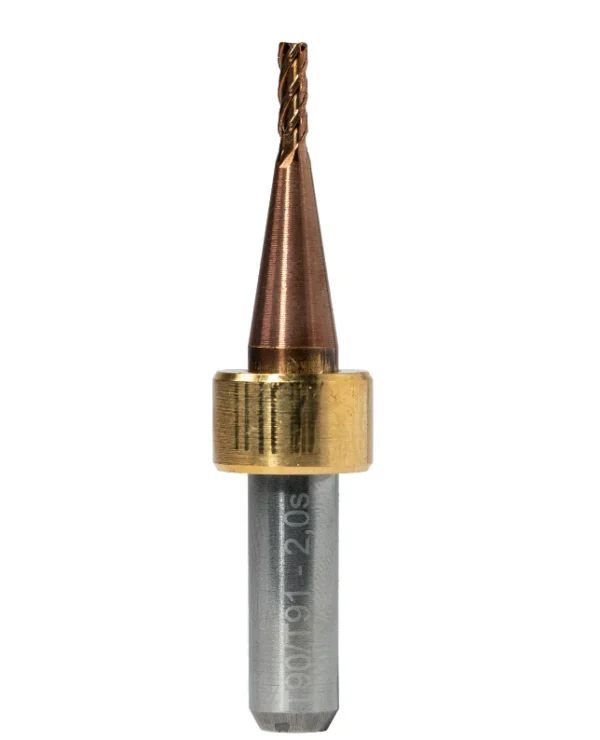T67 Milling tool - 2.0mm | 6mm Shank (4 Blades) - Image 2