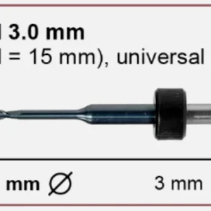 T5 /T10/ T17 - 1.5mm | 3mm Shank(Universal)